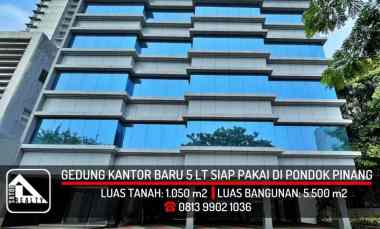 dijual ruko gudang kantor jl ciputat raya kebayoran lama