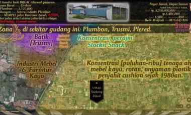 dijual ruko gudang kantor jl kisabalanang no 11 kel