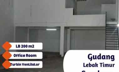 dijual ruko gudang kantor jl lebak timur