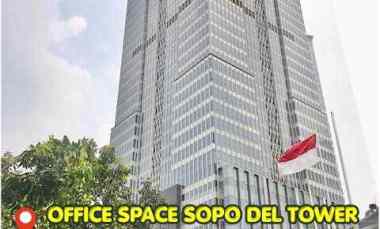 Dijual Office Space Sopo Del Tower CBD Mega Kuningan Luas 270m2