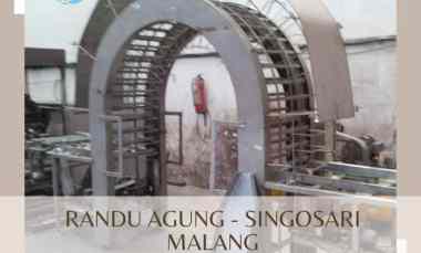 Dijual Cepat Pabrik Produktif Mesin Lengkap Strategis di Singosari Mal