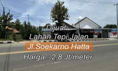 dijual ruko gudang kantor jl soekarno hatta di