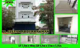 dijual ruko gudang kantor jl sultan abdurrahman