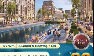 dijual ruko gudang kantor kamal muara kec