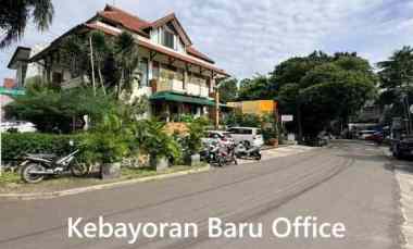 dijual ruko gudang kantor kebayoran baru