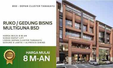 dijual ruko gudang kantor kec pagedangan kabupaten