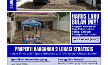 dijual ruko gudang kantor lintas timur way jepara