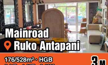 dijual ruko gudang kantor mainroad antapani