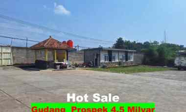 dijual ruko gudang kantor pagaden