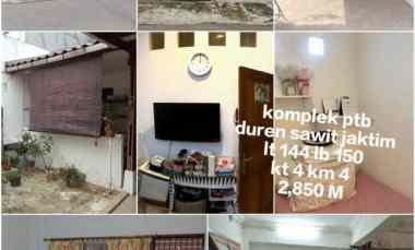 Jual Ruko di Duren Sawit, Murah dan Strategis