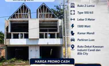 dijual ruko gudang kantor untung suropati