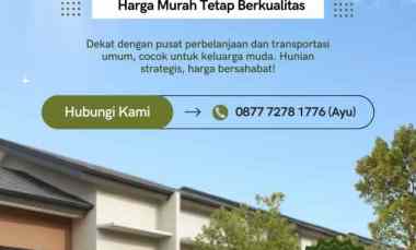 dijual rumah 1 lantai dekat cibubur sudah shm