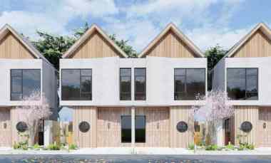 dijual rumah 2 lantai bergaya jepang di cimahi