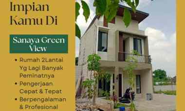 dijual rumah 2 lantai syariah di kota ponorogo