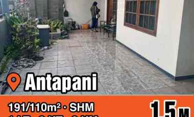 dijual rumah 3 kamar tidur siap huni