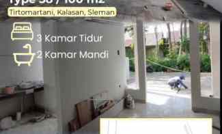 Rumah Baru dalam Cluster di Tirtomartani Kalasan, 500 meter jl Lpmp