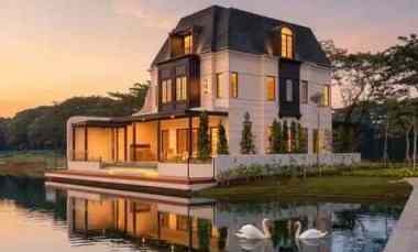 dijual rumah allegra casa de lago lippo
