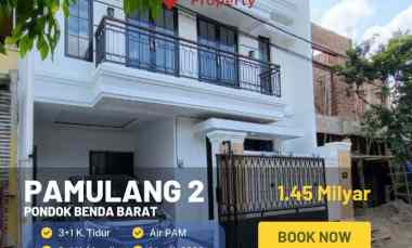 dijual rumah american classic di pamulang