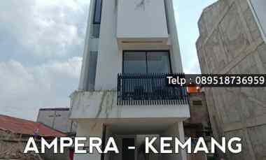 dijual rumah ampera kemang