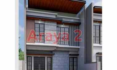 dijual rumah araya galaxy bumi permai