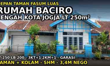 dijual rumah baciro gondokusuman kota jogja