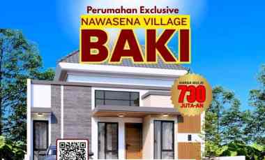 dijual rumah baki sukoharjo