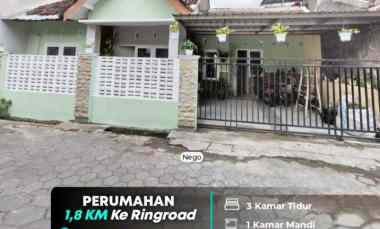 dijual rumah balong water park