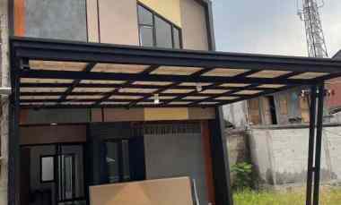 dijual rumah bambu apus