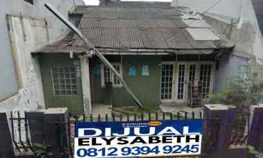 Jual Cepat Rumah Tua Hitung Tanah Saja, Lokasi Strategis, Bebas Banjir
