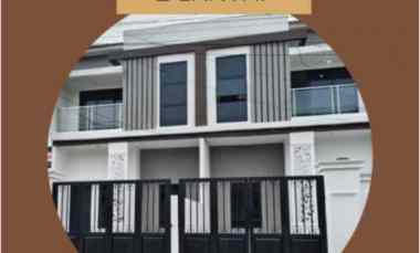 dijual rumah baru 2 lantai di daerah setia budi medan