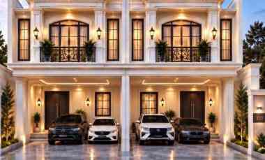 Dijual Rumah Baru American Clasic Lokasi Sulfat Agung