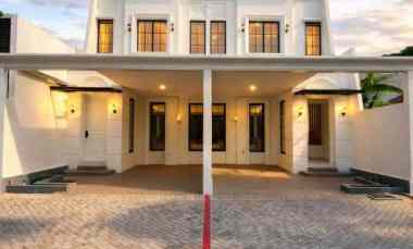 dijual rumah baru design classic modern siap huni