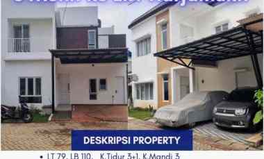 dijual rumah baru di cibubur depok radar auri