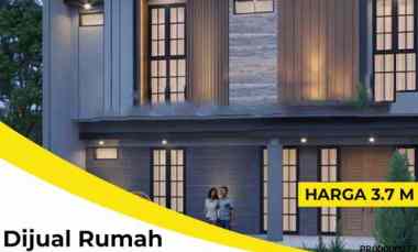 dijual rumah baru manyar jaya surabaya lebar 10 meter