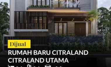 dijual rumah baru mewah citraland surabaya