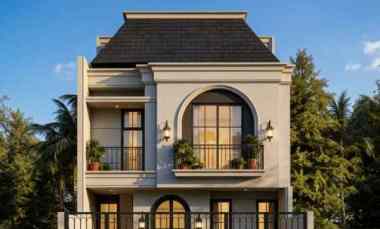 Dijual Rumah Baru On Progres Design American Classic