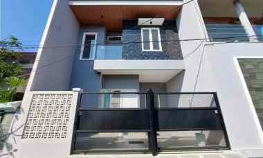 dijual rumah baru pondok tjandra indah sidoarjo