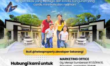 dijual rumah barukan manisrenggo klaten