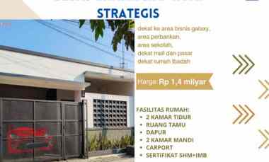 dijual rumah bekasi selatan kota bekasi