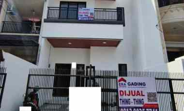 dijual rumah belakang mall kelapa gading