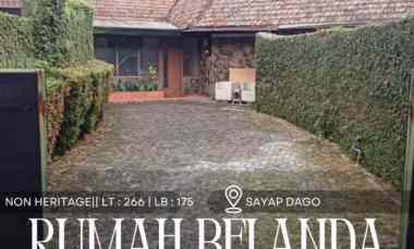 dijual rumah belanda terawat non heritage di bandung