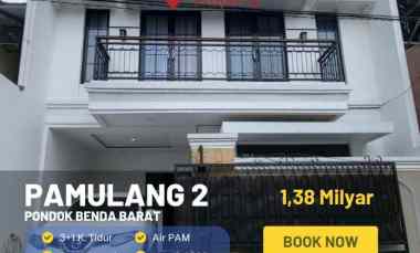 dijual rumah benda barat pamulang