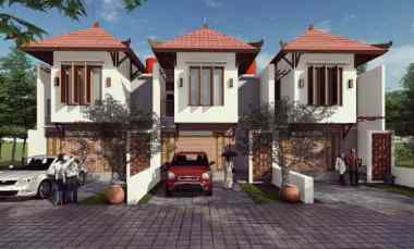 dijual rumah berkonsep tropikal bali di bandung barat