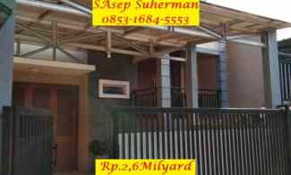 Dijual Murah Rumah 2 lantai di Bintaro Pondok Ranji Tangerang Selatan