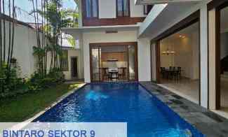 Dijual Rumah Exclusive Townhouse di Bintaro Sektor 9, Tangsel