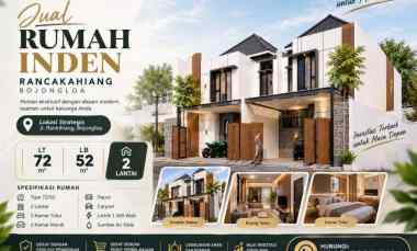 Jual Rumah Baru 2 Lantai di Bojongloa Cluster Rancakahiang