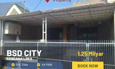 Dijual Rumah Bsd 1 Lantai Dapat Kitchen Set