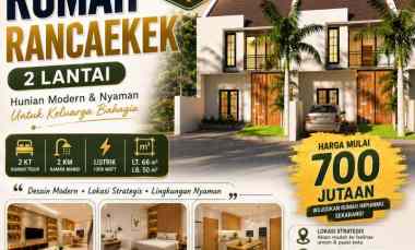 dijual rumah buah batu