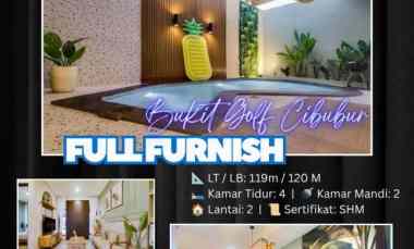 dijual rumah bukit golf riverside cibubur