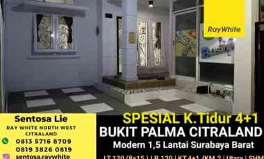 Dijual Rumah Bukit Palma Citraland Surabaya Spesial 4 1 Kamar Tidur